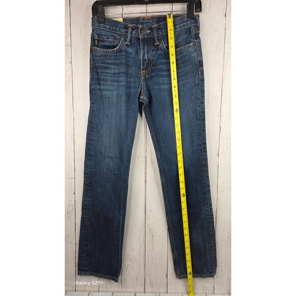 Abercrombie Kids Size 14 The A&F Skinny Blue Denim Jeans Youth EUC - Picture 7 of 15